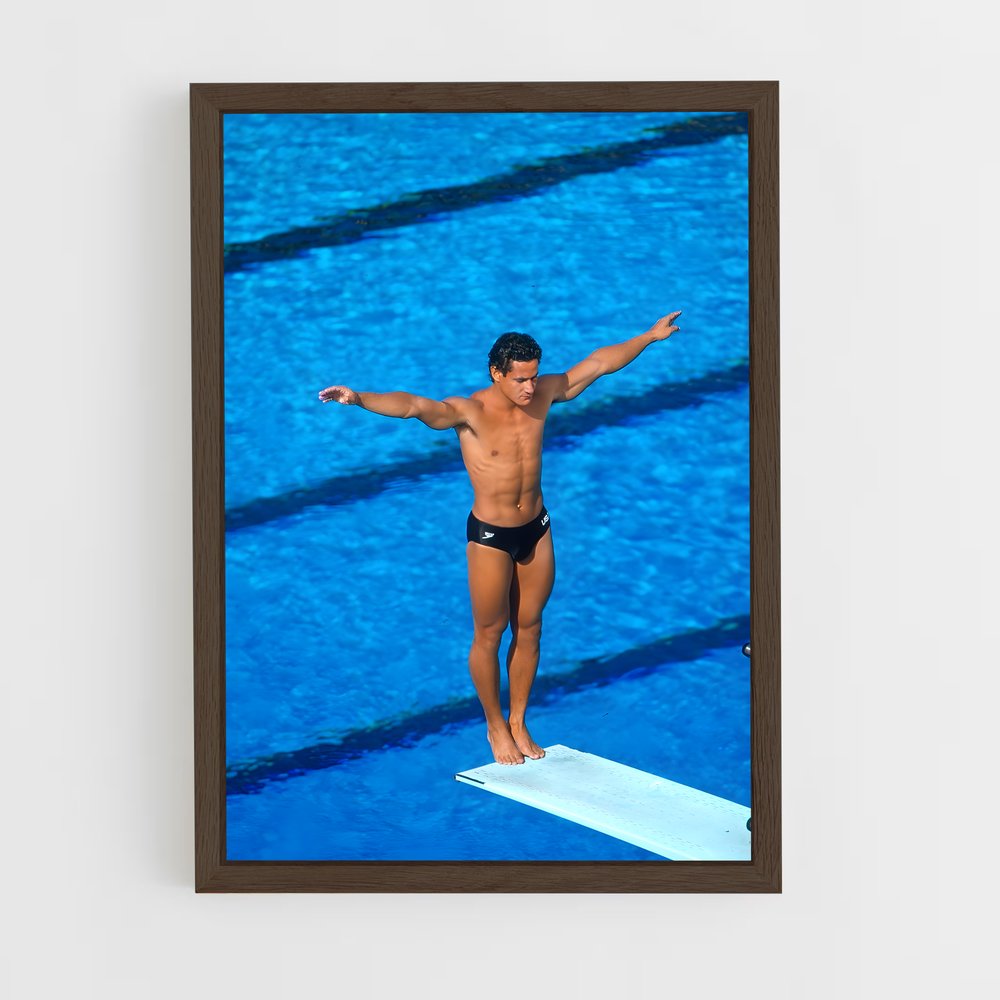 Poster Plongée Étoile – affiche Plongeon de falaise (vue 5)